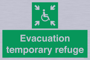 Evacuation temporary refuge